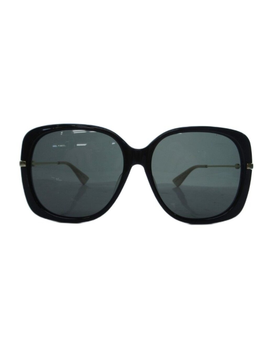 Gucci Sunglasses Butterfly GG Metal Logo Bee Black 59 Eyewear